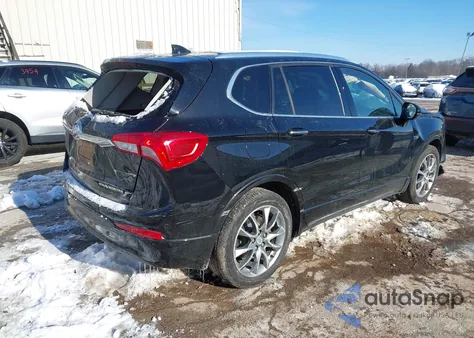 2020 Buick Envision Fwd Essence from USA, damaged, VIN LRBFXCSA9LD176506